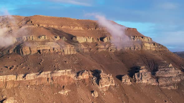 Patagonia landscape. Famous town of El Calafate at Patagonia Argentina alt