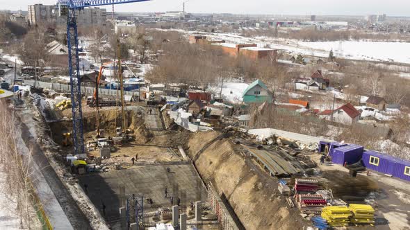 Top View of Construction