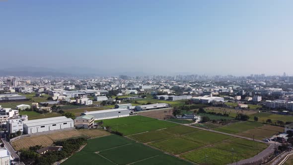 The Aerial view of Taichung alt