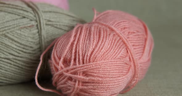 Colored Yarns on Table alt