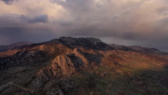 Mountain Landscapes Shot on a Drone alt