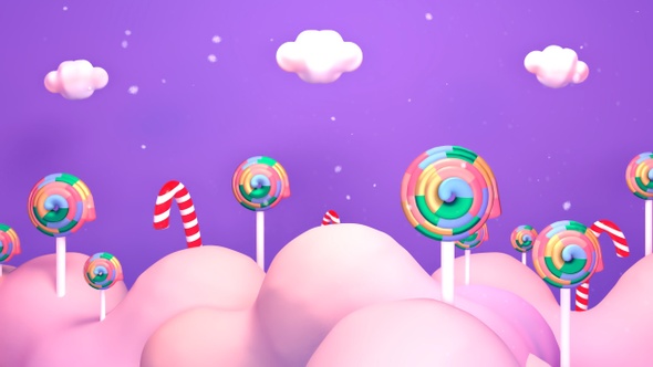 Purple Lollipop Candy World alt