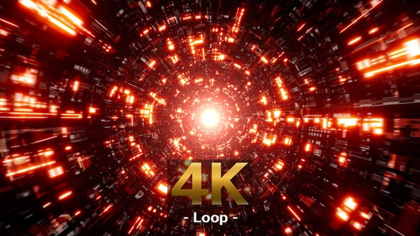 Red Sci Fi Tunnel alt