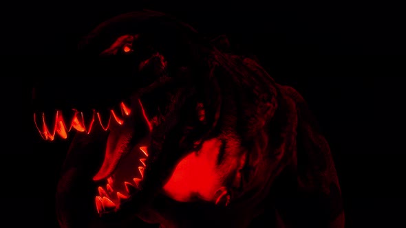 Scary Hell Dinosaur Vj Loop alt