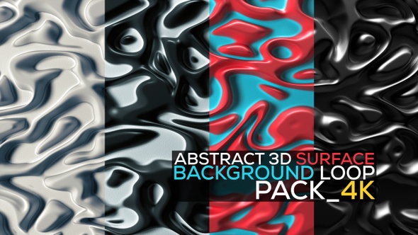 Abstract 3d Surface Background Pack