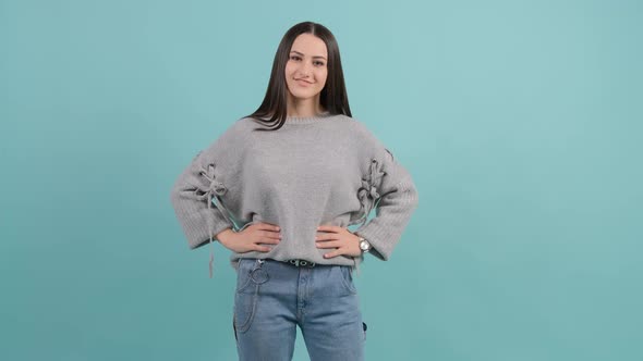 Annoyed Girl Making Face Palm Gesture, Feeling Bored alt