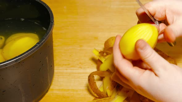 Peeling Potatoes