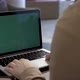 Enter Key Press On Green Screen Laptop - VideoHive Item for Sale