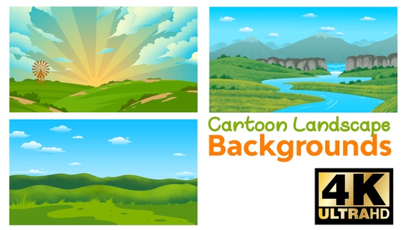 Cartoon Landscape Backgrounds