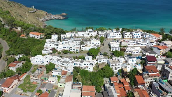 Peaceful landscape of coast city of Lakes Region of Rio de Janeiro Brazil. alt