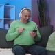 Attractive Senior Male with Headphones Dancing to Music - VideoHive Item for Sale
