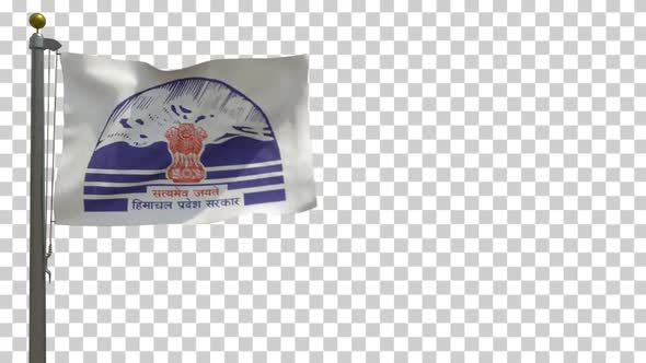 Himachal Pradesh Flag India S1.5 alt