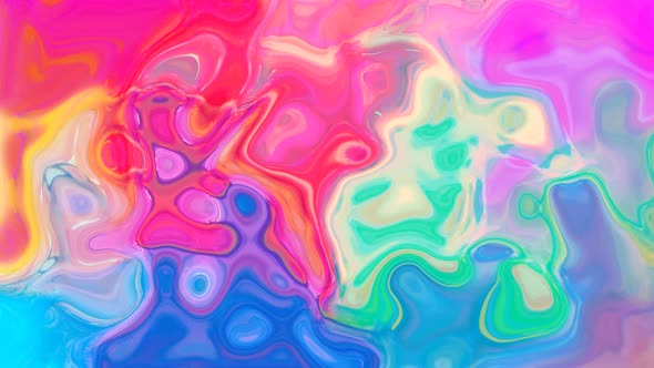 Abstract colorful trendy liquid wavy background. alt