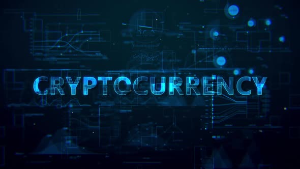 Cryptocurrency Digital Data Text Hd