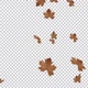 Falling Dried Big Leaves - Loop - Alpha Channel - VideoHive Item for Sale