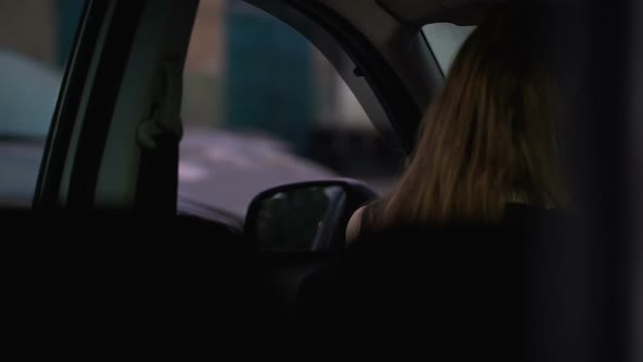 Cruel Criminal Stealing Car, Threatening Female Driver With Pistol, Carjacking alt