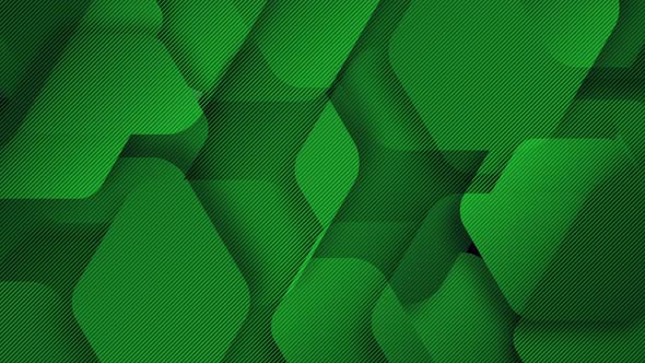 Green gradient beautiful modern hexagon shape background