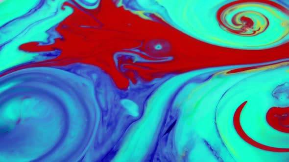 Abstract Color Painting Reaction 3 alt