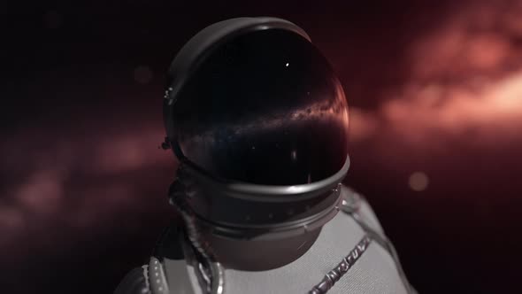 Astronaut Lost In Space 4K
