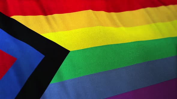 Social Justice Pride flag