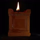 Handmade Diya (oil lamp) at dark background - VideoHive Item for Sale