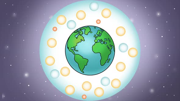 Earth and Atmospheric Temperatures 4K alt