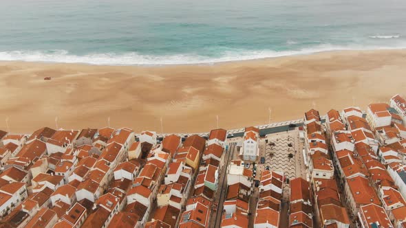 Upper View of Town with Terracotta Roofs at Ocean Beach alt