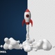 Cartoon Rocket Launch - VideoHive Item for Sale