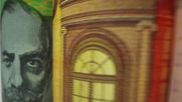 Foreign currency money exchange concept. Many banknotes of different nations. alt