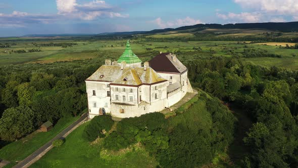 Beautiful Old Olesko Castle in Ukraine