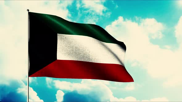 Flag of Kuwait alt