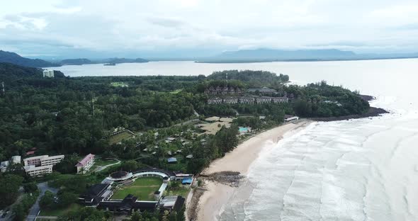 The Beaches at the most southern part of Borneo Island alt