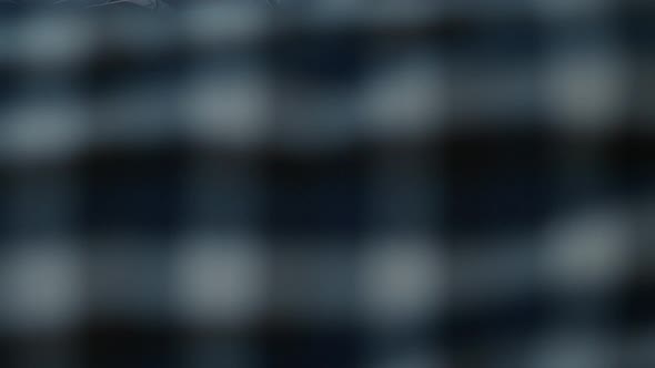 Vertical Video Portrait of Senior Wheelchair User Sitting in Waiting Room Area alt