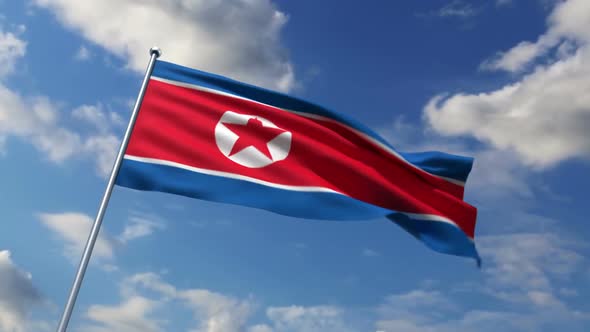 North Korean Flag