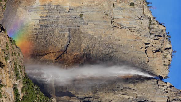 Yosemite Falls at Yosemite National Park alt