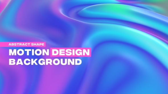 Colorful Motion Design Shape Backdrop alt