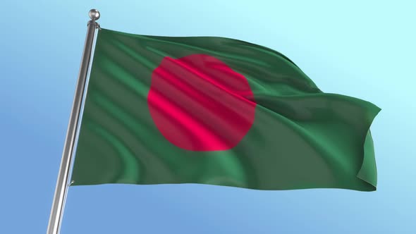Bangladesh Flag alt