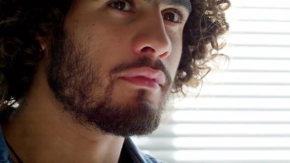 Photographer holding vintage camera alt