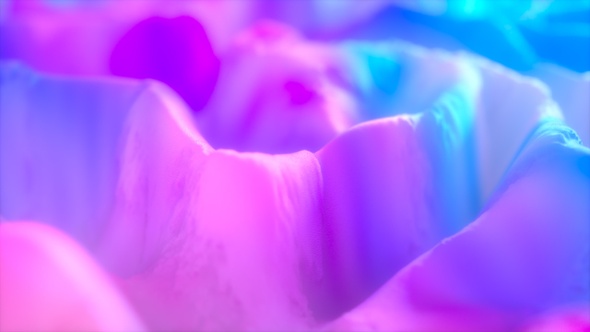 Gradient Colorful Organic Shapes Flowing Background alt