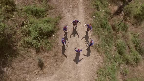 Turkish cultural folk dance. alt