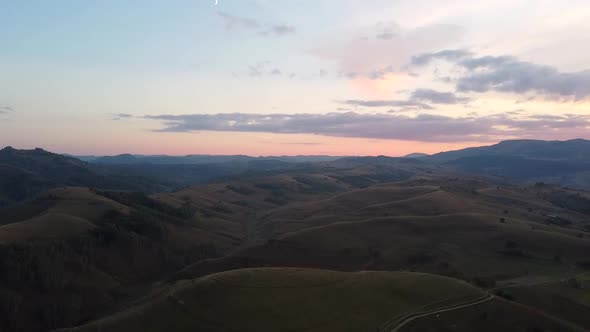 Moody Landscape Aerial View alt