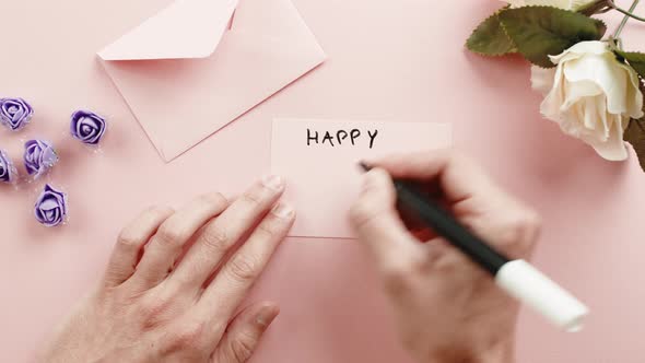 Mother's Day Letter Close Up alt