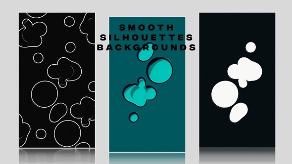 Smooth Silhouettes Backgrounds