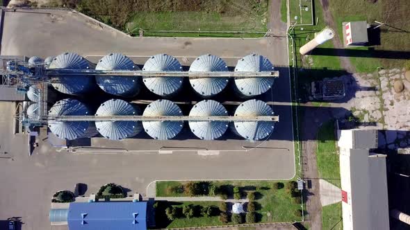 Modern Agro Processing Complex with Grain Elevator