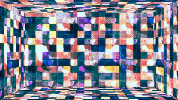 Broadcast Hi-Tech Glittering Abstract Patterns Wall Room 063