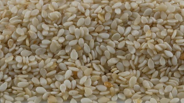 Closeup of Sesame Seeds