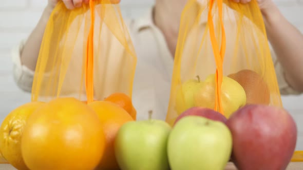 String Bag with Fruits alt
