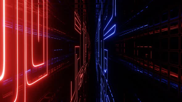 Hitech Neon Scifi Tunel alt