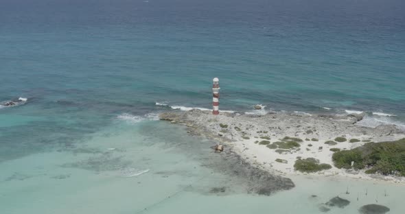 Aerial View of Punta Cancun