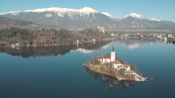 Church in the Middle of a Lake